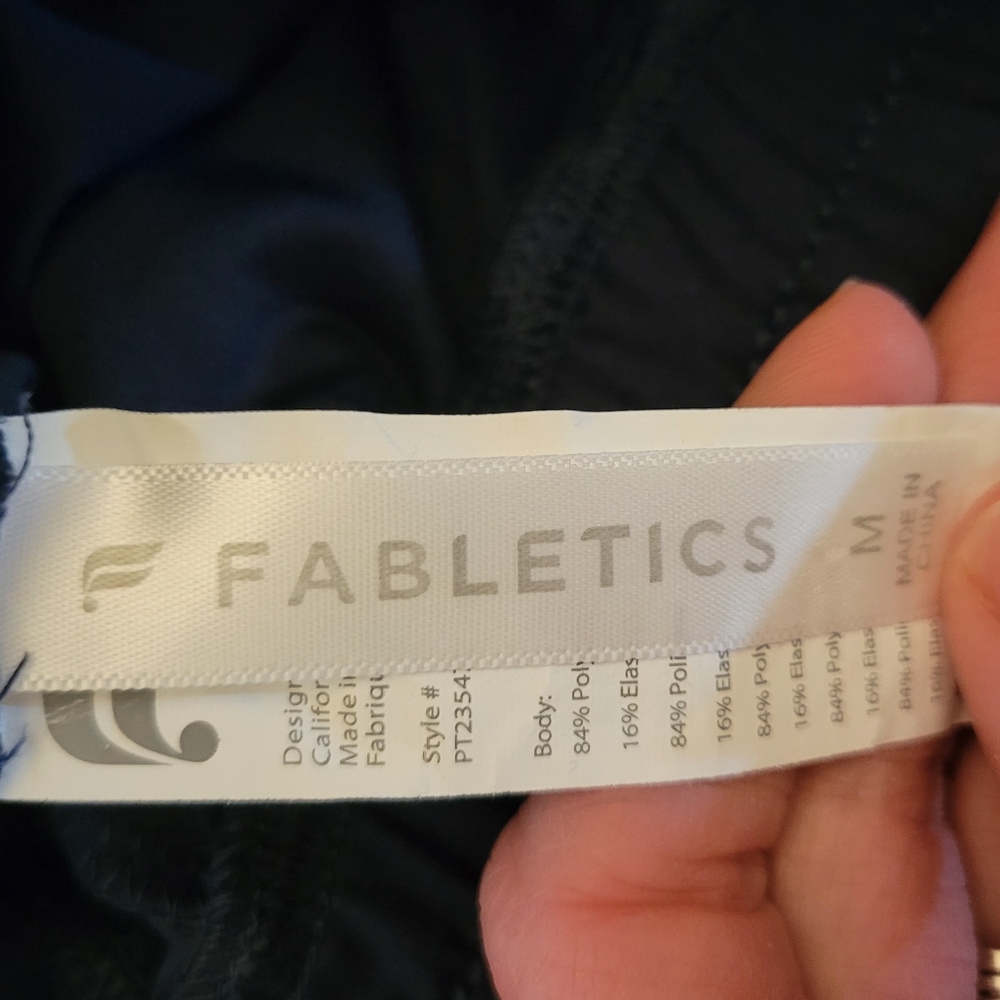 Fabletics high waisted joggers